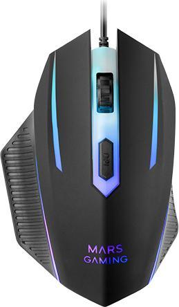 Actual product image Mars Gaming Pack Gamer 4en1 (Clavier/Souris/Casque/Tapis) MCP-124 Pro (Noir) (FR, Cable)