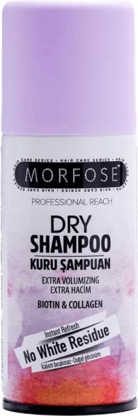 Image du produit Morfose Shampooing Sec Volume Extra Biotine & Collagène 90ml (Shampoing sec, 90 ml)