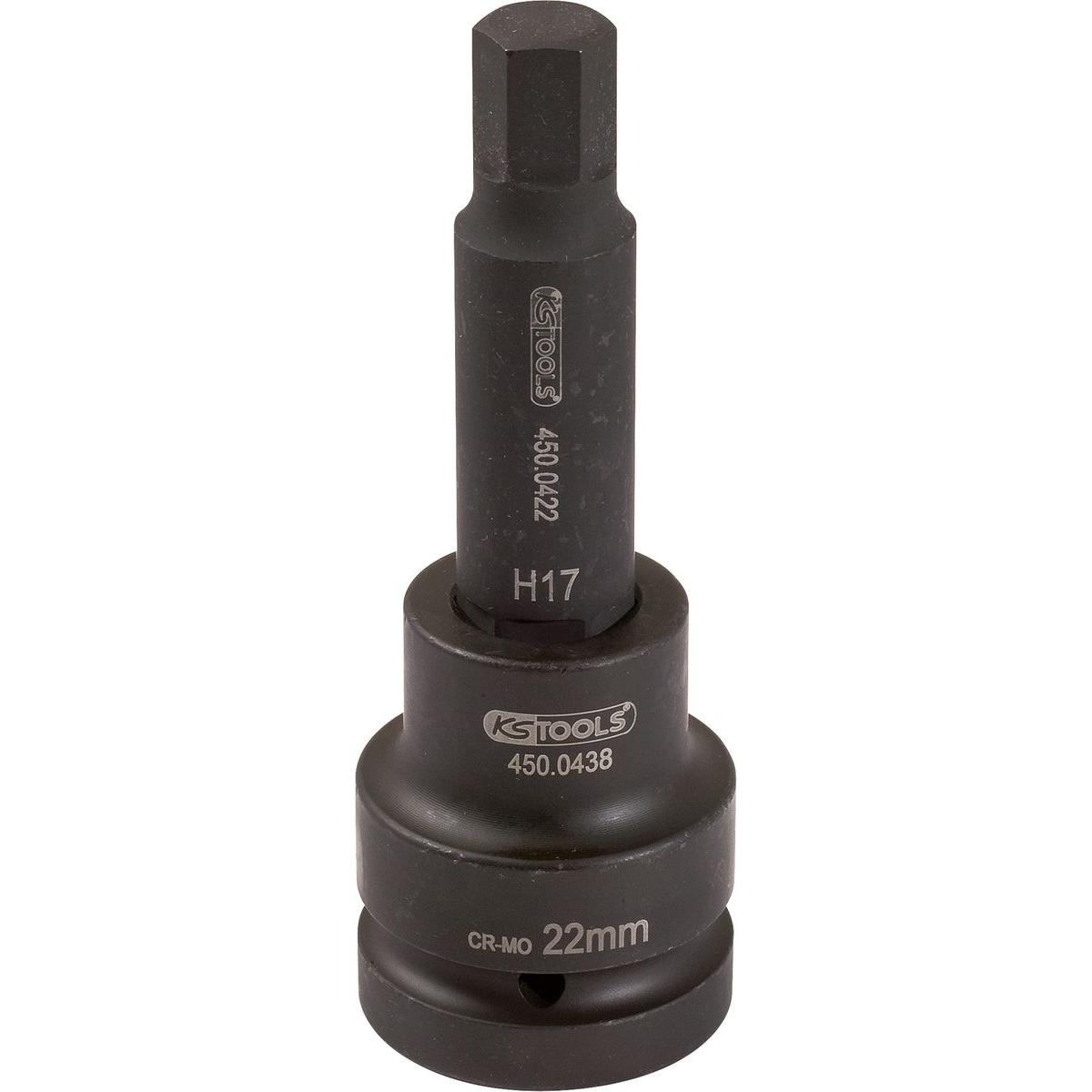 KS Tools, Steckschlüssel + Stecknuss, 3/4" Kraft-Bit-Stecknuss Innensechskant