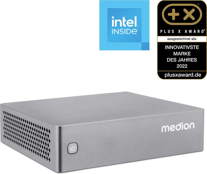 Actual product image Medion S06e Mini PC (Intel N100, 16 GB, 512 GB, Intel UHD Graphics)