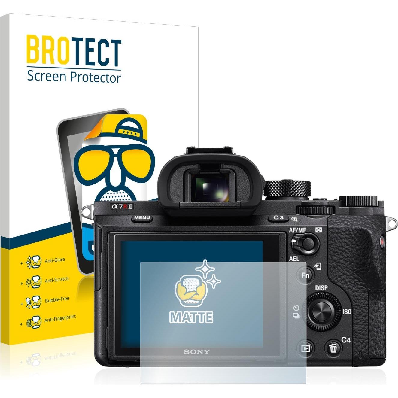 Thumbnail - BROTECT Entspiegelungs-Schutzfolie Displayschutz Matt (Displayschutz, Alpha 7R II), Kameraschutz