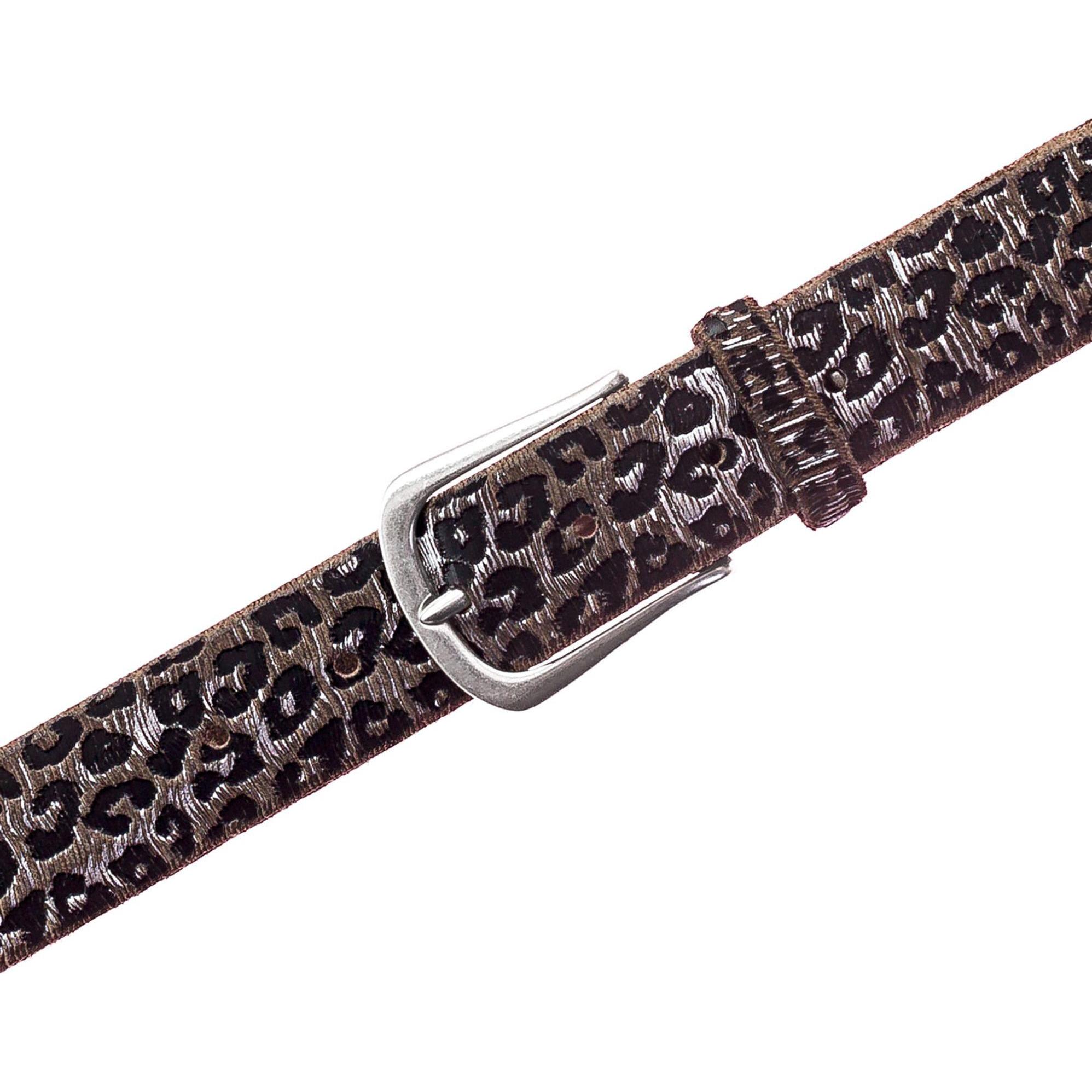 Thumbnail - B.Belt, Damen, Gürtel, Gürtel Leder, Grau, (90)