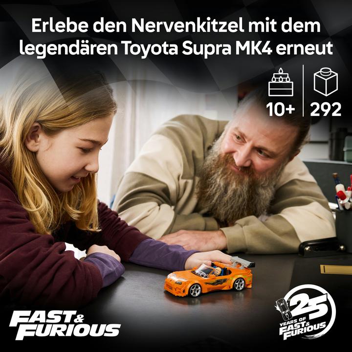 Produktbild LEGO 77260 - Toyota Supra Speed ​​City Fast and Furious (LEGO Speed Champions)