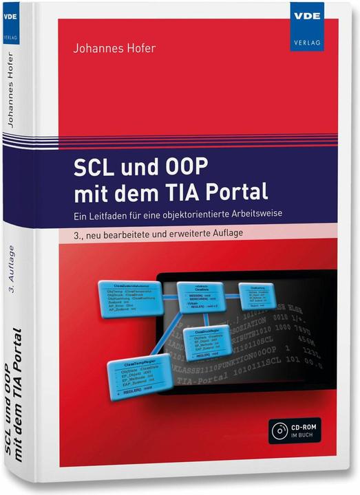 Produktbild SCL und OOP mit dem TIA Portal (Deutsch, Johannes Hofer, 2017)