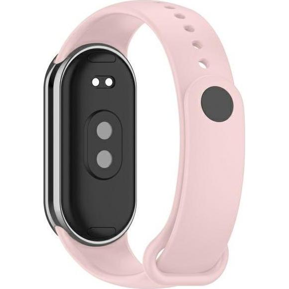 Beline pasek Simple Mi Band 9/8różowy /pink (Materiale sintetico, Silicone), Cinturini per orologi, Pink