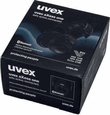 Productafbeelding Uvex Safety Oorbeschermers aXess one zwart SNR 31 dB Maat L, M, S (1 x)
