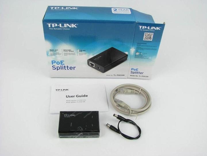 Produktbild TP-Link PoE Splitter TL-POE10R (802.3af (PoE), 12 W)