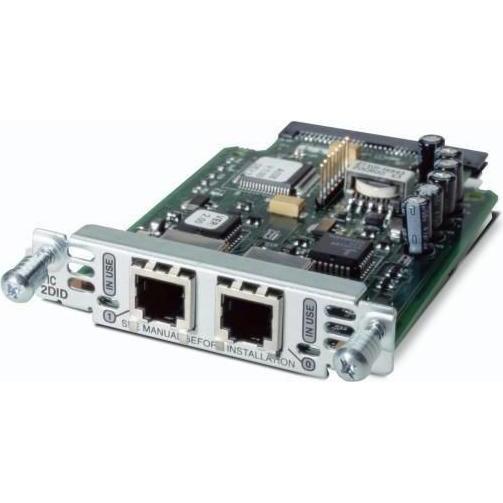 Cisco 2-Port Voice Interface Card FXS and DID, Netzwerkkarte