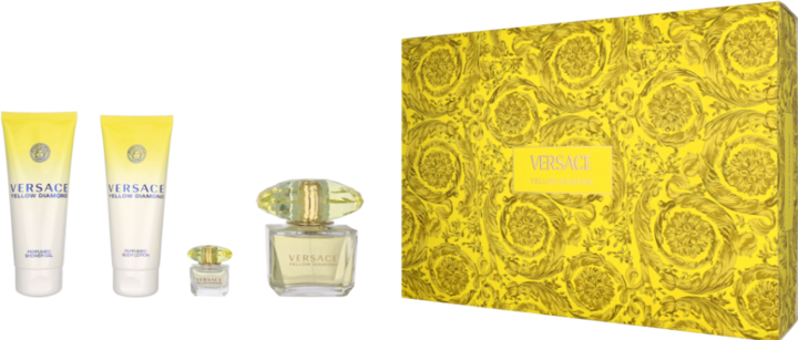 Versace Yellow Diamond Spring 2024 Eau de Toilette 90 / Body Lotion Body Smoother / Mini (Parfum set)