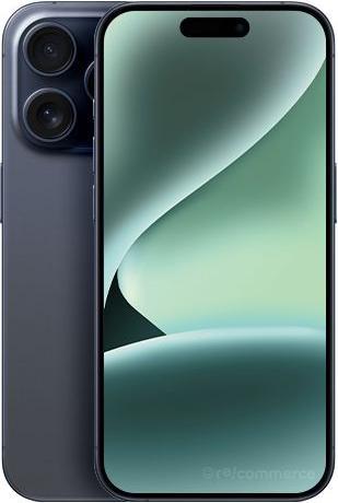 Produktbild Re!commerce iPhone 15 Pro 128GB Bleu C - Très bon état (0.13 GB, Blau, 6.10", 48 Mpx, B / Sehr gut)