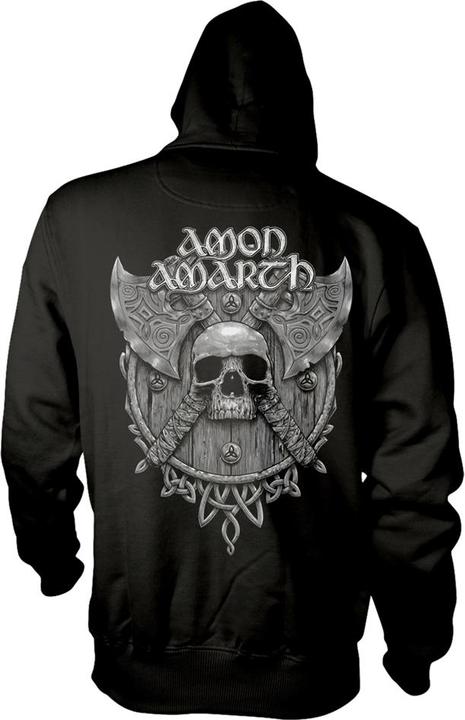 Immagine prodotto Amon Amarth Grey Skull (Hoodie) (M)