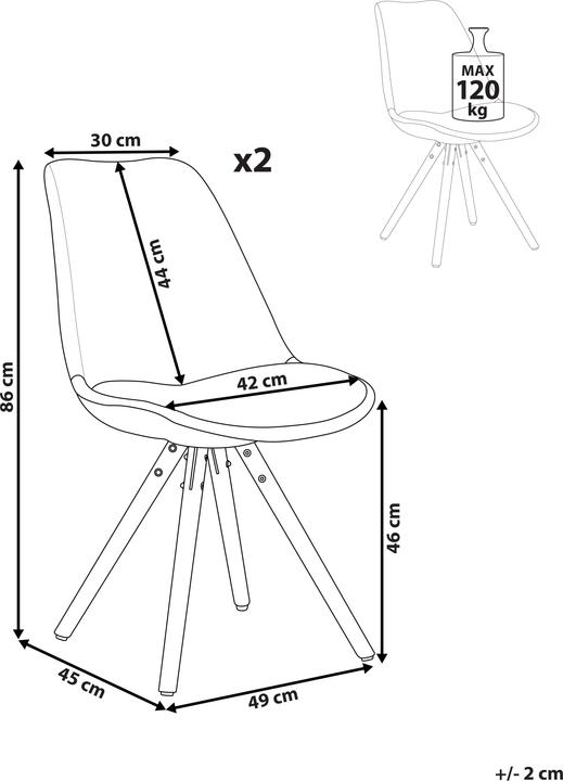Produktbild Beliani Dakota