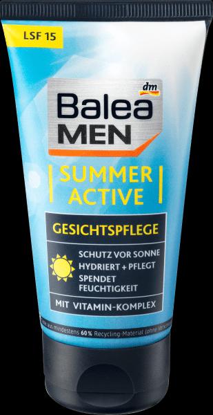 Actual product image dm Balea MEN Summer Active face cream (Day cream, SPF 15)