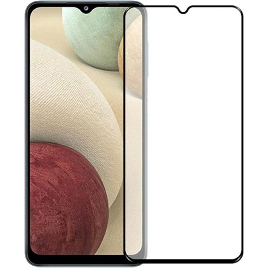 Screenguard Samsung Galaxy A12 Full Screen Panzerglas Schutzfolie 2.5D 9H (1 Stück, Samsung Galaxy A12), Smartphone Schu...