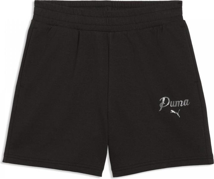 Actual product image Puma ESS SCRIPT High-Waist Shorts 5" (XL)