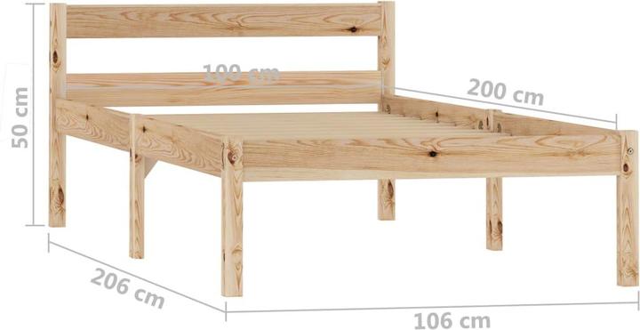Image du produit vidaXL Bettgestell (160 x 200 cm)