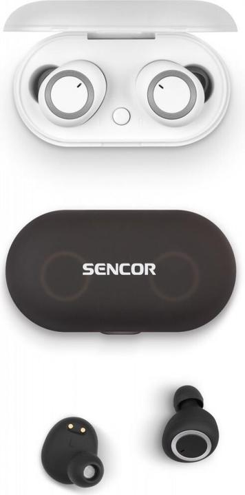 Image du produit Sencor SEP 510BT BK TWS Écouteurs intra-auriculaires Bluetooth (NC, 19 h, Sans fil)
