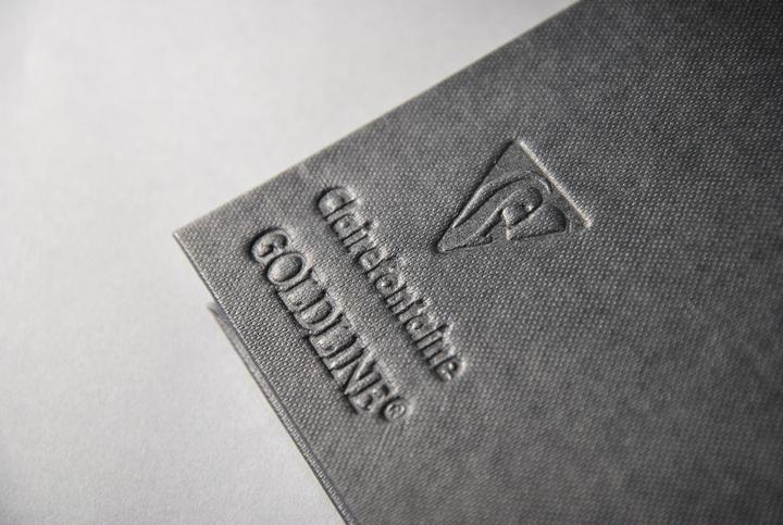 Produktbild Clairefontaine GOLDLINE Spiralb.20x20 140g (Spezial, Blanko, Harter Einband)