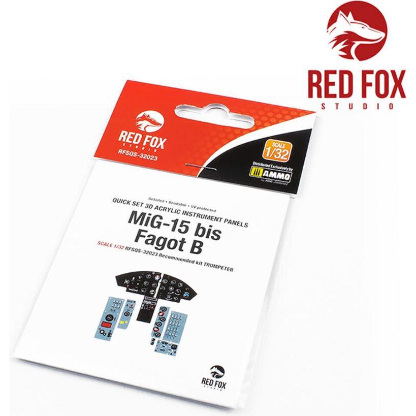 Red Fox 1/32 MiG-15 bis Fagot B (for Trumpeter kit)