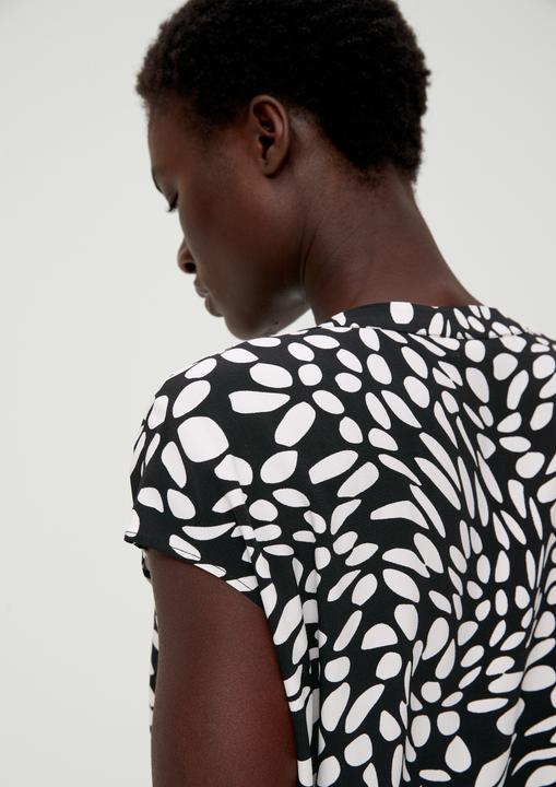 Image du produit s.Oliver Kleid Viskosekleid mit Bindegürtel (40)