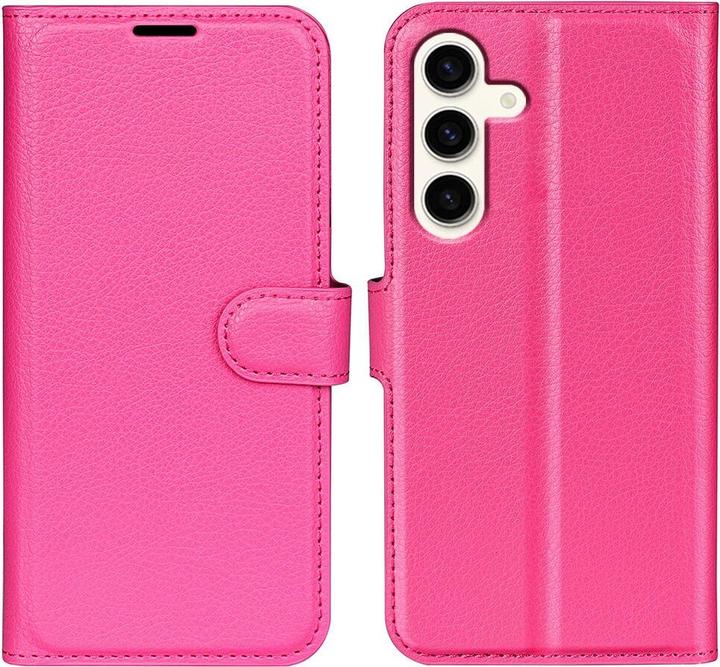 Actual product image Cover-Discount Leather case cover pink (Samsung Galaxy S24+)