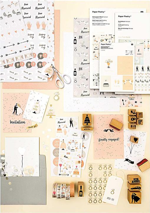 Produktbild Rico Design Sticker, Save Date, Gold.99001.77.11