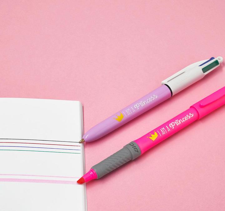 Produktbild Bic Briefpapier Box Prinzessin (Weiss, Lila, Pink, Rosa, 1 x)