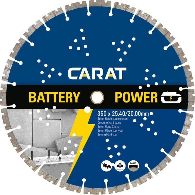 Carat, Lama, CBP3004200 Diamantsäge Akku-Beton ø 300x25,4/20mm
