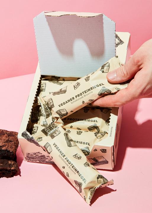 Immagine prodotto KoRo Veganer Proteinriegel (Brownie, 15 pz., 825 g)