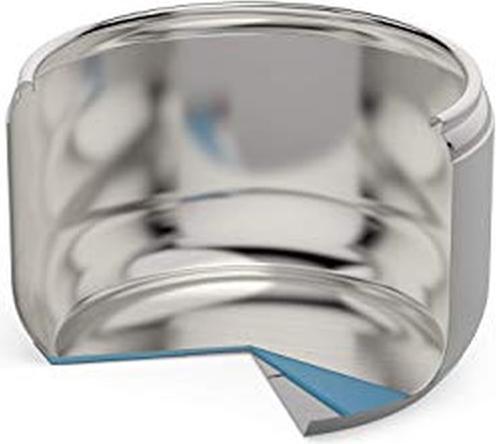 Actual product image Lagostina Briosa, Pressure cooker, cm 22 L 3,5 (22 cm, Steam cooker, Stainless steel)