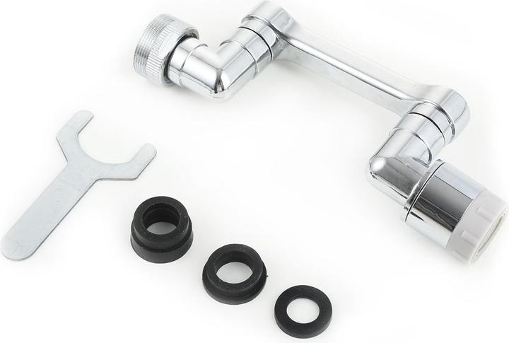 Actual product image Ideoon 1080° drehbarer Wasserhahn Aufsatz für Bad und Küche