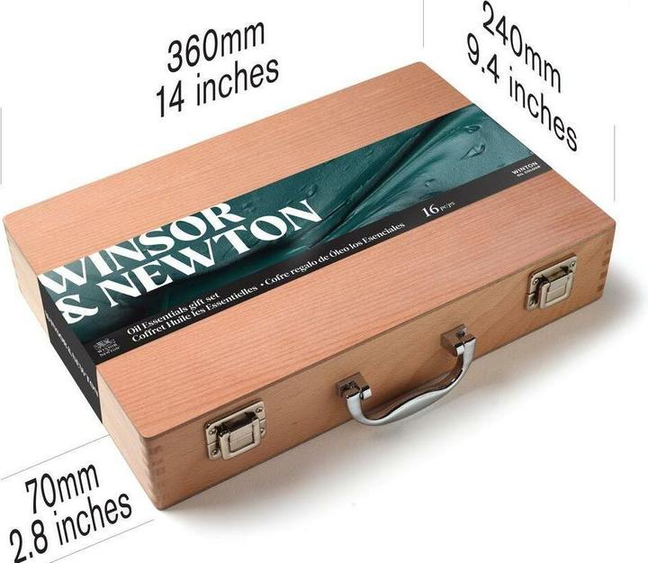 Produktbild Winsor & Newton Ölfarbe Oil Winton Holzkasten 8 x 37 ml (Mehrfarbig, 37 ml)