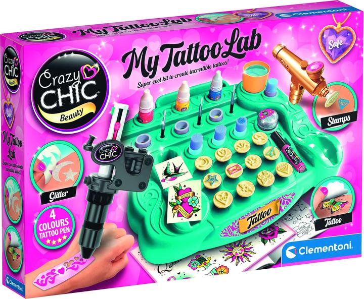 Clementoni Crazy Chic My Tattoo Lab DFI