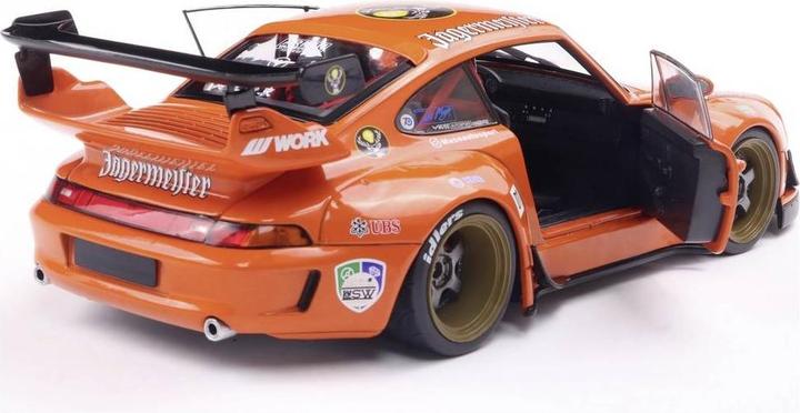 Produktbild Solido 1:18 RWB BODYKIT JÄGERMEISTER orange