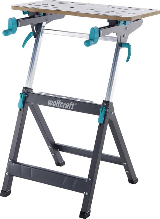 wolfcraft 1 table de serrage MASTER 750 ERGO (68 cm, 70 cm)