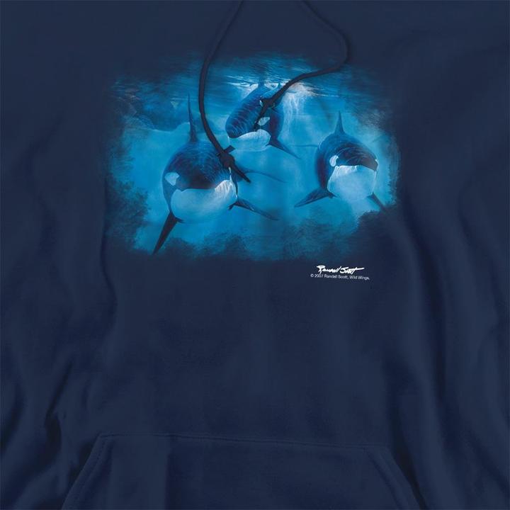 Produktbild Wildlife Pod Of Orcas Kapuzenpullover (M)