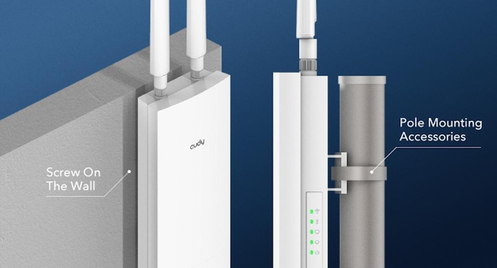 Produktbild Cudy AP1200 White Power over Ethernet (PoE) (867 Mbit/s)