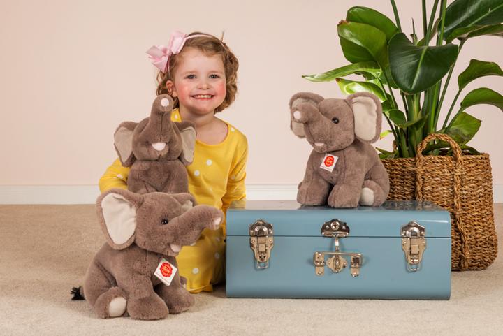 Produktbild Teddy Hermann Elefant sitzend 35cm (25 cm)
