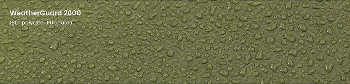 Actual product image Easy Camp Kuppelzelt Setesdal 4 (olivgr?n, mit Tunnel-Vorbau, Modell 2025) (Dome tent, 4.60 kg, 4 persons)