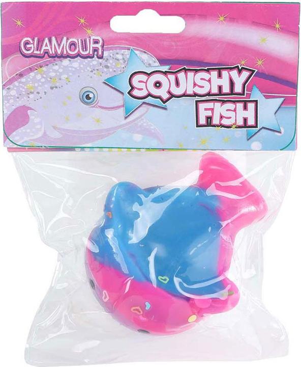 Image du produit Hippo Glamour Squishy Baleine avec paillettes (modèle aléatoire) (6 cm)