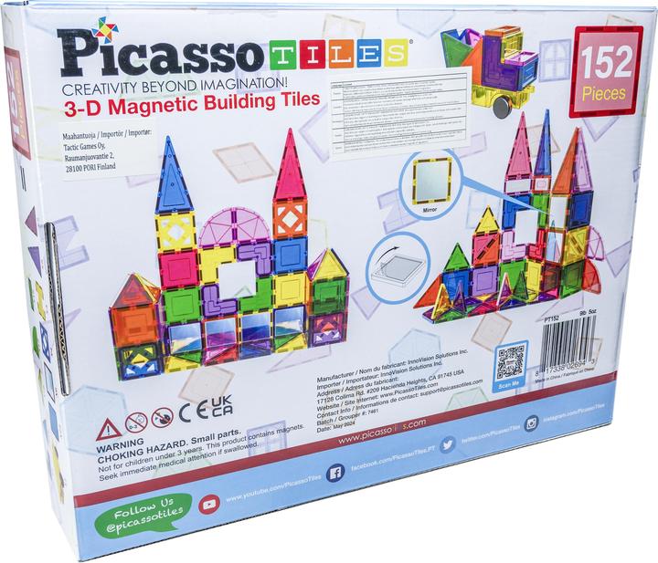 PicassoTiles 3-D Magnetic Building Set