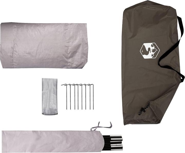 Produktbild vidaXL Tunnelzelt (Tunnelzelt, 3.90 kg, 4 Personen)