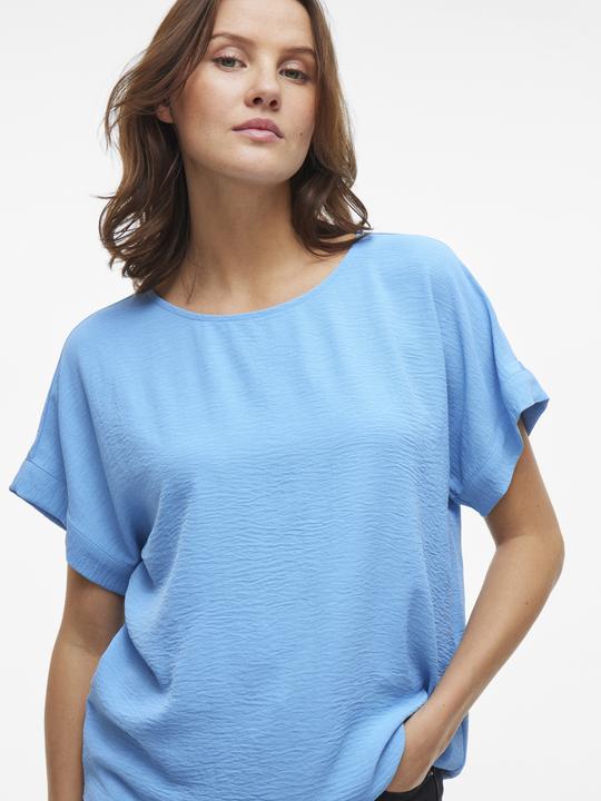 Produktbild Vila Rundhals Oberteil mit kurzen Ärmeln (34)