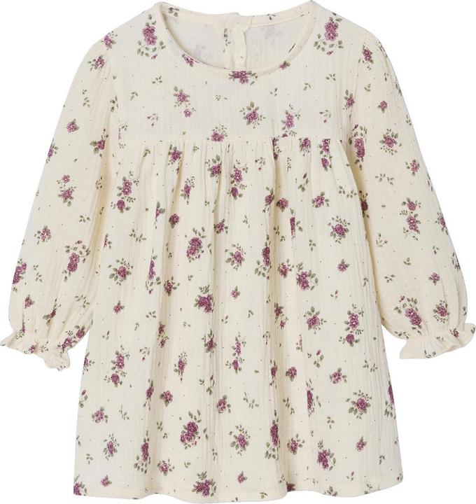 Image du produit Vertbaudet Baby-Set: Kleid mit Druck & ärmelloser Pullover (104)