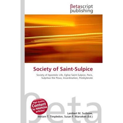 Thumbnail - Society of Saint-Sulpice, Sachbücher