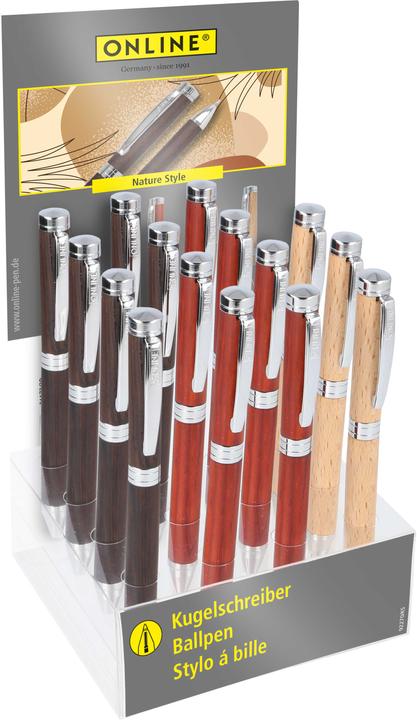 Image du produit Online Présentoir Stylo à bille (divers, 15 x)