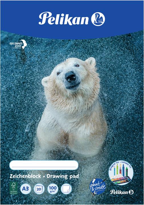 Produktbild Pelikan Zeichenblöcke (A3)