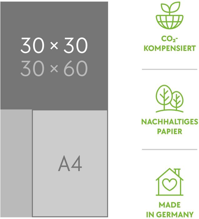 Produktbild Verrückte Hühner Kalender 2026 - 30x30 (30 x 30 cm, Harter Einband, Englisch, Französisch, Deutsch, Italienisch)