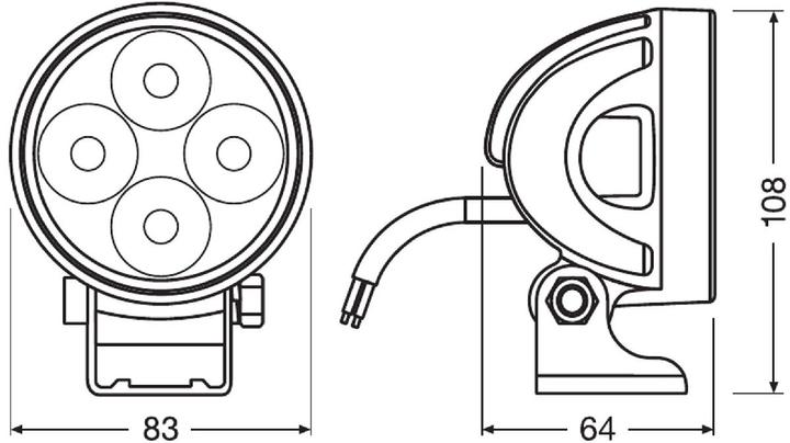 Image du produit Osram LEDriving Round VX80