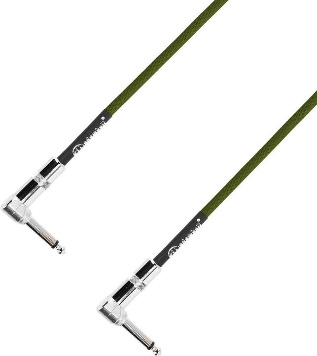 Produktbild Adam Hall 4 STAR IRR 0030 SET - Pedalboard Patchkabel | 5er Set ® Winkelklinke TS | 0,3 m (0.30 m)